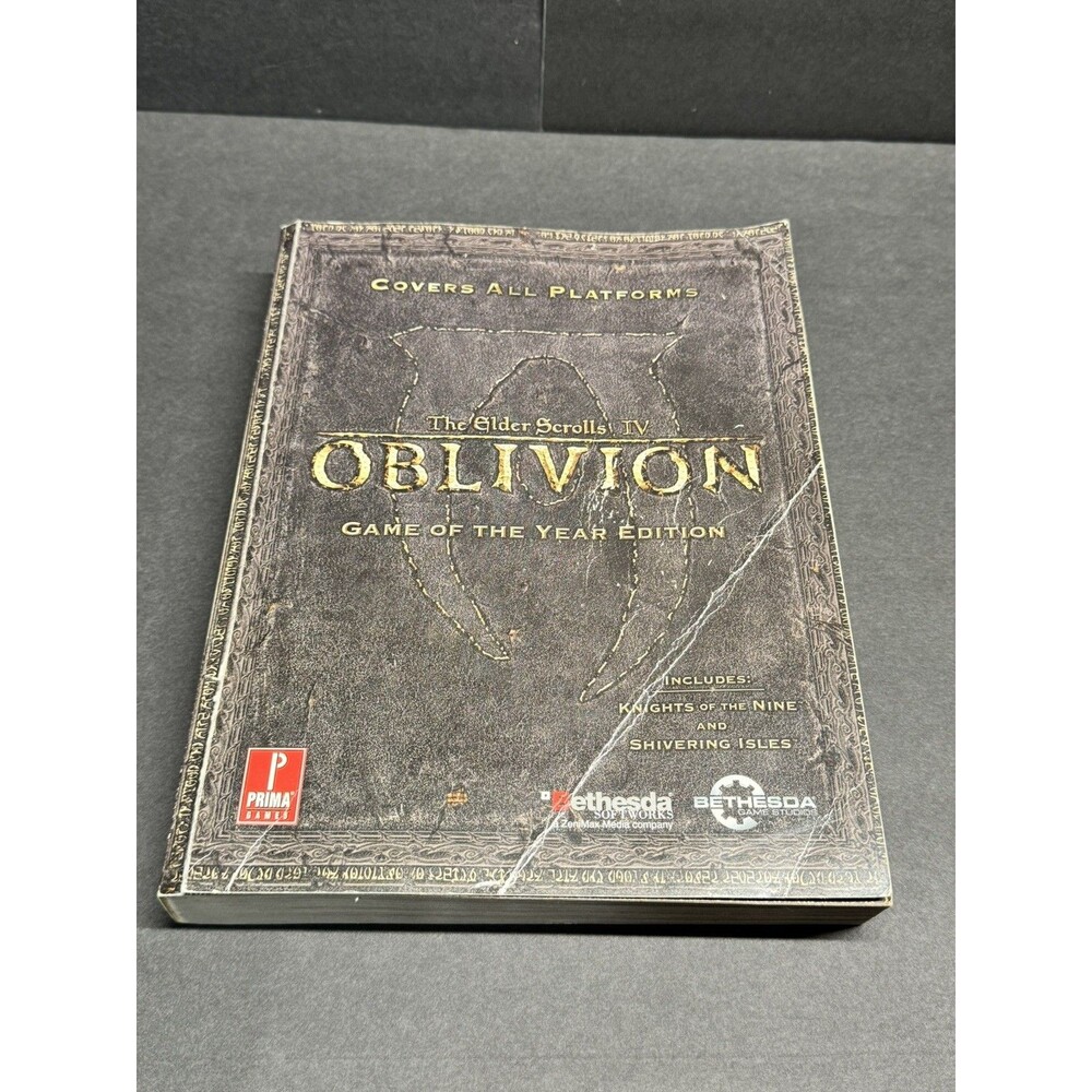 The Elder Scrolls IV Oblivion Game of the Year Edition Prima Guide All Platforms